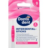 Dontodent Interdentalni štapići pink - MICRO FINE ISO 0 (0,4mm) 6 kom | ePonuda.com