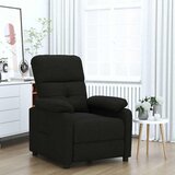  Naslonjač od tkanine crni | shoptok.hr