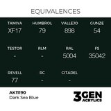 AK Interactive Dark Sea Blue 17ml - 3rd Gen Akrilna Boja AK11190 | Eponuda.com