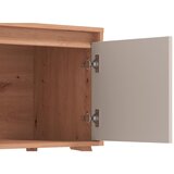 Mömax Nizka Omarica Stirling, Barva Hrasta, Sivobež | Shoptok.si