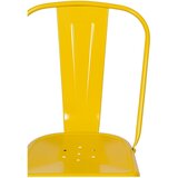 Ixia Rumeni kovinski jedilni stoli v kompletu 2 ks – | Shoptok.si