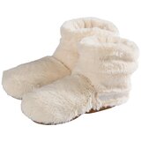 Warmies grelni copati Slippies Boots, bež Cene