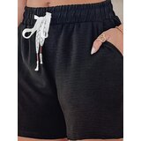 DStreet Spodenki damskie NOT TOMORROW czarne | Shoptok.si