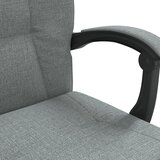  Uredski naslonjač od tkanine tamnosivi | shoptok.hr