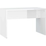  Komplet toaletnih mizic z LED lučkami bel visok sijaj, (20715625) | Shoptok.si