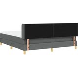 Krevet s opruga kutije Tamno siva 200 x 180 cm tkanina | shoptok.hr