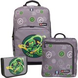 Lego Ninjago maxi plus školski ranac, trodelni set: Elementarni gospodar energije Cene