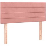 Maison Chic posteljno vzglavje - vzglavna omarica - nočna omarica roza 80x5x78/88 cm žamet, (21705167) Cene