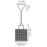 Nordlux visilica na sajli HOLLYWOOD 1xE27/60W/230V | Eponuda.com