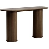 Unique Furniture Rjava stranska mizica 40x130 cm Nola – | Shoptok.si