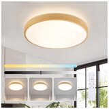  Brilagi-LED prigušiva svetiljka GLASS POOL DOUBLE LED/48W/230V 40 cm dek. drveta + daljinski upravljač | Eponuda.com