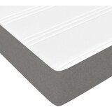 vidaXL Vzmetnica z žepkasto vzmetjo temno siva 120x200x20 cm blago | Shoptok.si