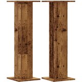  Stalci za biljke 2 kom boja staro drvo 30x30x95 cm drveni | shoptok.hr