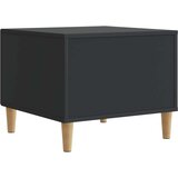  Stolić za kavu s ladicama Crna 49 x 50 x 40 cm Konstruirano drvo - Crna | shoptok.hr