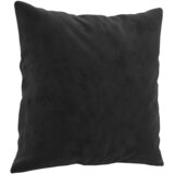  Ukrasni jastuci 2 kom crni 40 x 40 cm baršunasti | shoptok.hr