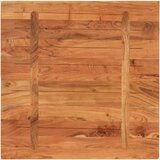 Stolna ploča 80x80x3,8 cm četvrtasta od masivnog drva bagrema | shoptok.hr