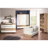 Paidi KOMODA, bela, barve hrasta | Shoptok.si
