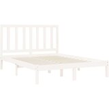  Posteljni okvir bel iz trdnega lesa 120x200 cm, (20644142) | Shoptok.si