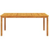 Vrtni blagovaonski stol 180 x 90 x 75 cm masivno bagremovo drvo | shoptok.hr