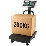  Elektronska tehtnica s platformo z merjenjem do 200kg - črna | Shoptok.si
