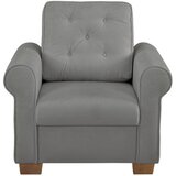 MID.YOU FOTELJ, siva tekstil | Shoptok.si