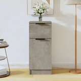  Komoda siva boja betona 30 x 30 x 70 cm od konstruiranog drva | shoptok.hr