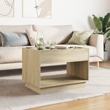  Stolić s beskonačnim LED svjetlima boja hrasta 70x50x50 cm | Eponuda.com