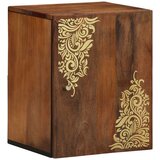  Ormar za Zid Medeno smeđa 38 x 33 x 48 cm Čvrsto drvo manga | shoptok.hr