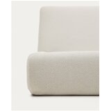 Kave Home Bež oblazinjena postelja brez letvenega dna 90x200 cm Martina – | Shoptok.si
