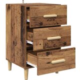 vidaXL Noćni ormar Staro drvo 40 x 40 x 66 cm Konstruirano drvo | shoptok.hr