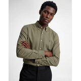 Polo Ralph Lauren CHEMISE AJUSTEE COL BOUTONNE EN POLO FEATHERWEIGHT Kaki | shoptok.hr