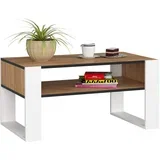KAVNA MIZA DOMI OAK CRAFT / BELO, (21714085)
