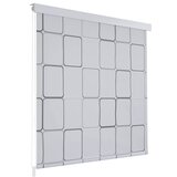 vidaXL Rolo senčilo za tuš 80x240 cm kvadratni vzorci Cene