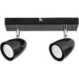 Rabalux perico plafonjera GU10 2x5W crna Cene