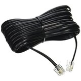Optimus Telefonski kabel (30m, RJ11 Muški na Muški, crni) Cijene
