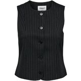 Only Telovnik ONLMALENA-REINA WAISTCOAT TLR NOOS 15357618 Črna Cene