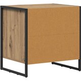  Noćni ormarić 2 pcs Umjetnička hrastovina 50 x 39.5 x 50 cm | shoptok.hr