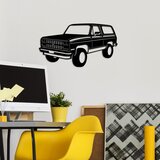 Wallity zidna dekoracija chevrolet K5 blazer, 60 x 33 cm, crna | ePonuda.com