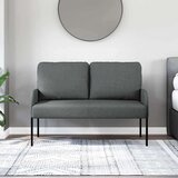  Sofe s jastukom 110cm Tamno siva Šperploča - Tamno siva 110 cm | shoptok.hr
