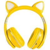 OXE Bluetooth brezžične otroške slušalke z naušniki, rumena, (20539802) | Shoptok.si