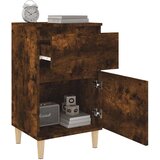  Noćni ormarići 2 kom boja dimljenog hrasta 40x35x70 cm | shoptok.hr