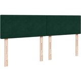  Krevet s oprugama i madracem tamnozeleni 200x200 cm baršunasti | shoptok.hr