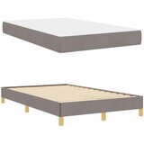  s opruga kutije Sivo-smeđa 120 x 190 cm tkanina | shoptok.hr