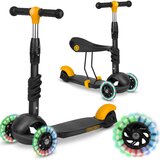 Janshop Trikolesni skiro Ricokids Cubi - črno-oranžen, (21634702) | Shoptok.si