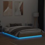  Okvir kreveta s LED svjetlima boja hrasta sonome 160 x 200 cm | shoptok.hr