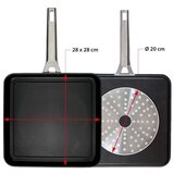  Tava Valira AIRE 23X23 Ø 23 cm Crna Metal Aluminij | shoptok.hr