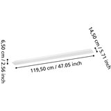 Eglo 901517-LED RGBW stropni nadgradni panel MORADILLO-Z LED/28W/230V 120x15 cm bela | Eponuda.com