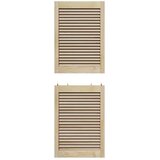  Ormarna vrata s vratima 2 pcs Prirodna 49,5 x 2,1 x 140,5 cm | shoptok.hr