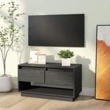 TV ormarić sivi 74 x 34 x 40 cm od masivne borovine | shoptok.hr