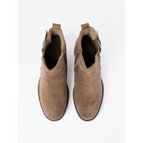 Shelvt Stylish beige boots with a comfortable heel | shoptok.hr